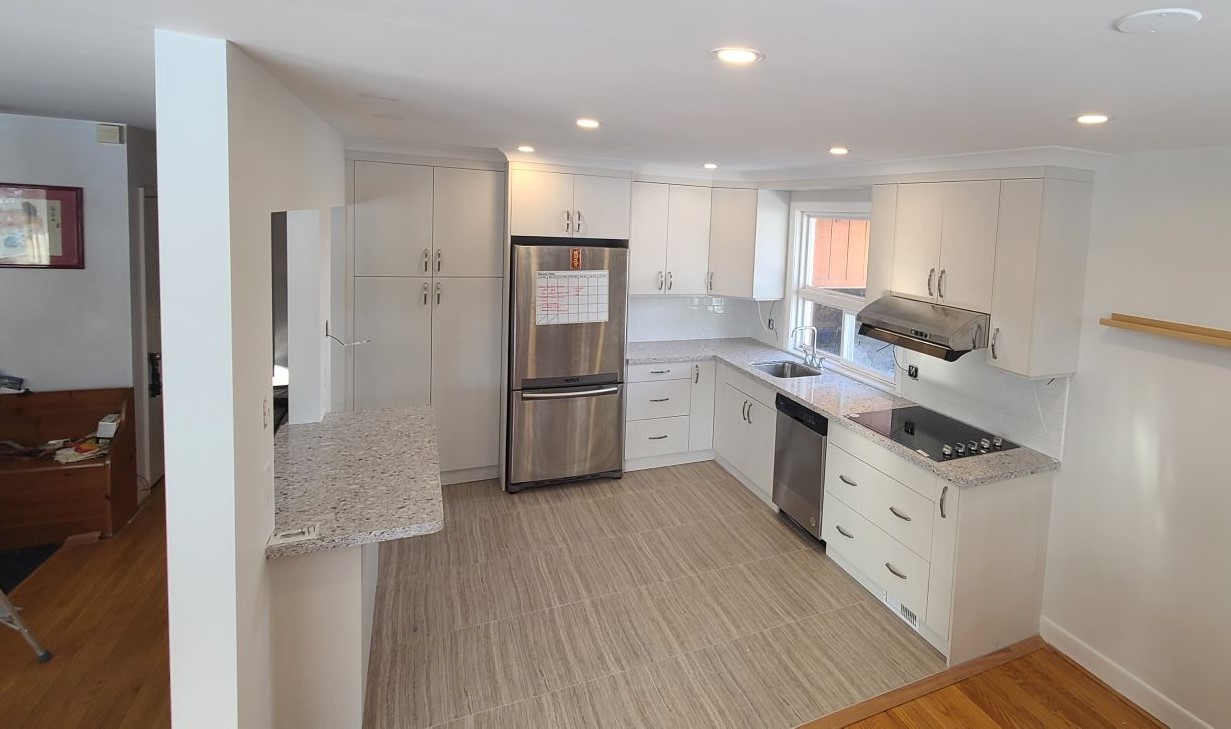 Andy Chow Fully finished renovated kitchen